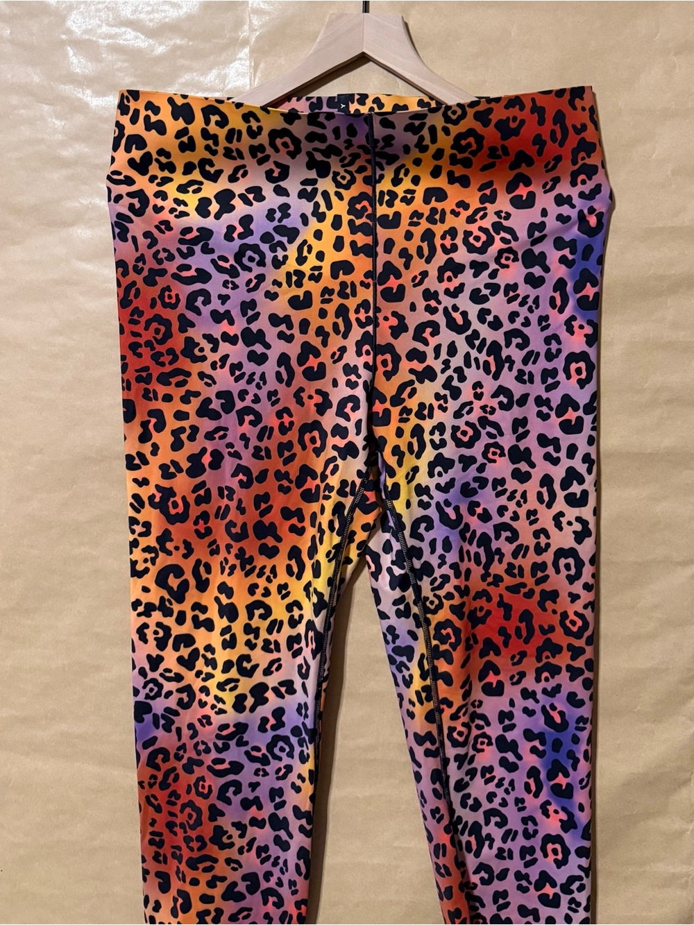 Savage X Fenty Leopard Print High Rise Leggings Multicolor 2X